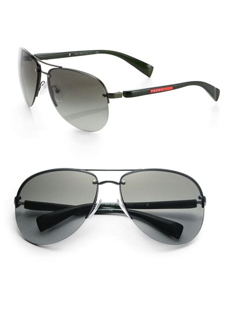 prada spr 100 sunglasses|Prada aviator sunglasses men's.